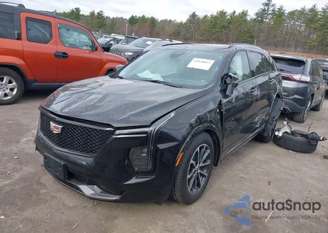 2025 Cadillac Xt4 Awd Sport из США, поврежденный, VIN 1GYFZFR40SF113031